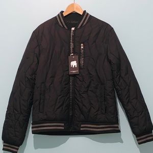 ❄️HP❄️Quilted Bomber Jacket (Men)American Stitch